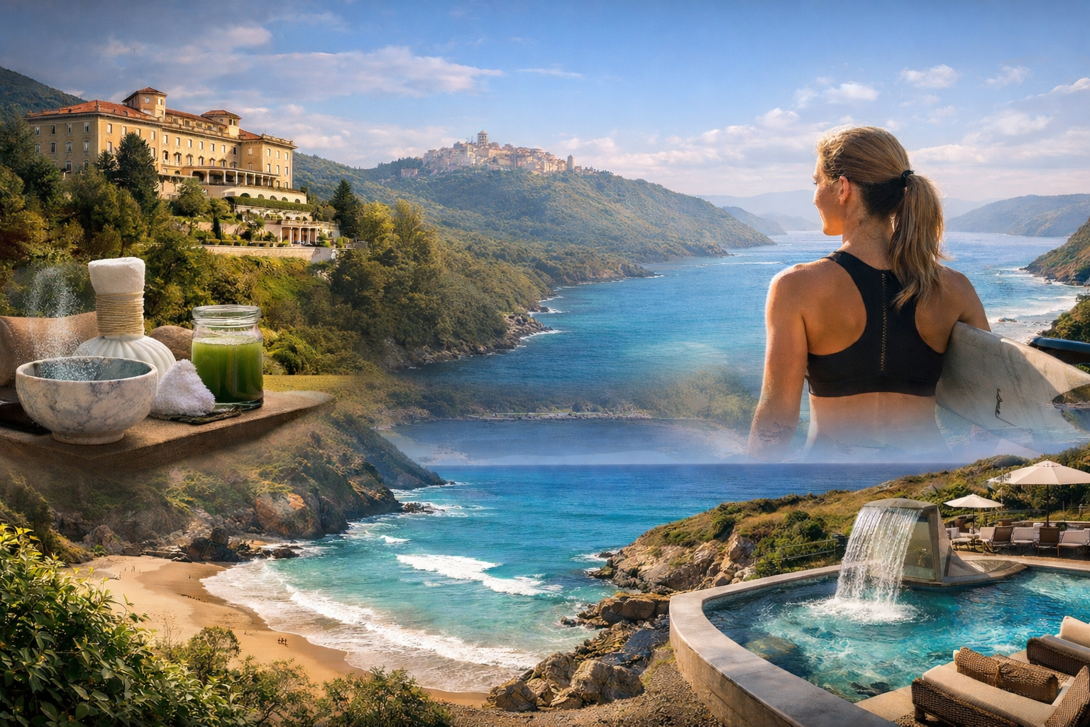 Two bespoke three-day wellness itineraries
