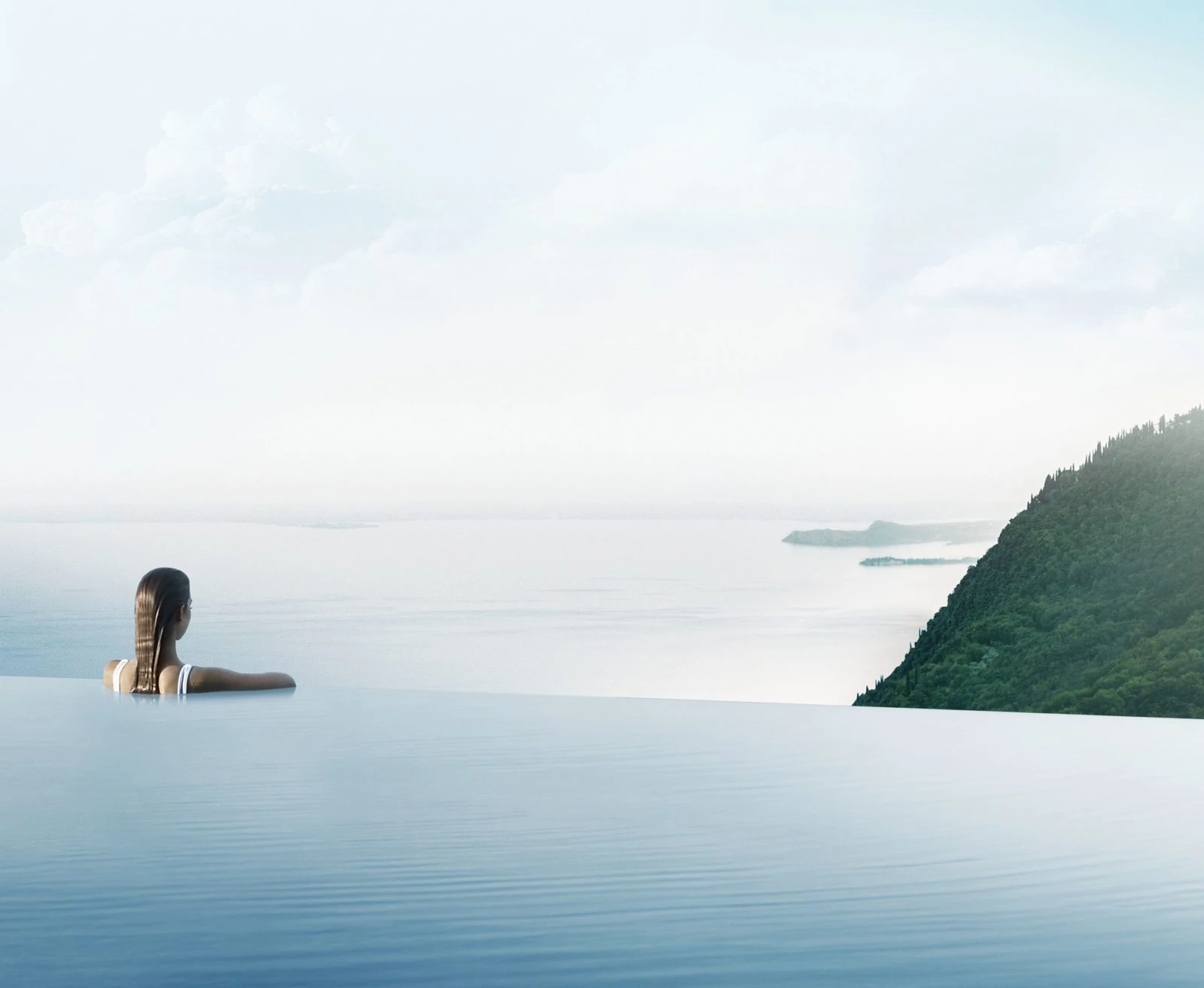 Lefay Resort and SPA Dolomiti in Pinzolo, Italy, surrounded by the Brenta Dolomites