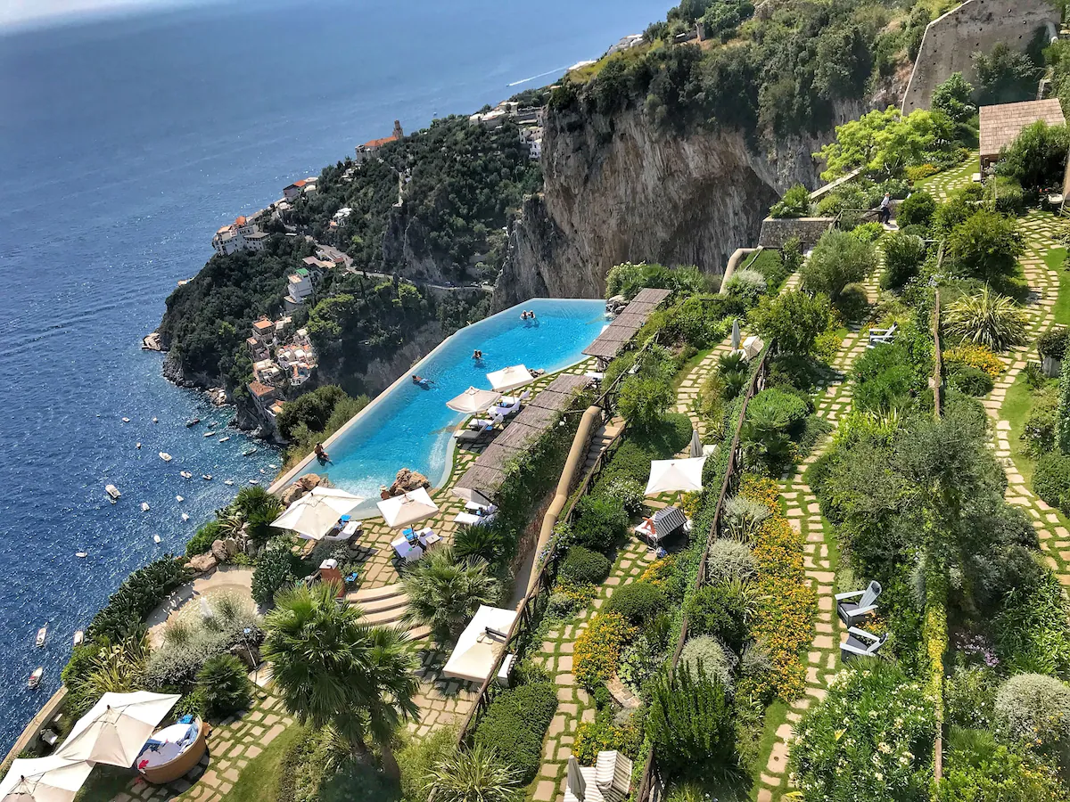 Monastero Santa Rosa spa on the Amalfi Coast