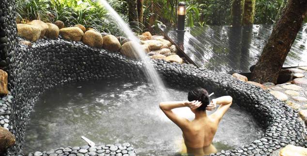 Wellness pool at The Chateau Spa and Organic Wellness Resort, Malaysia