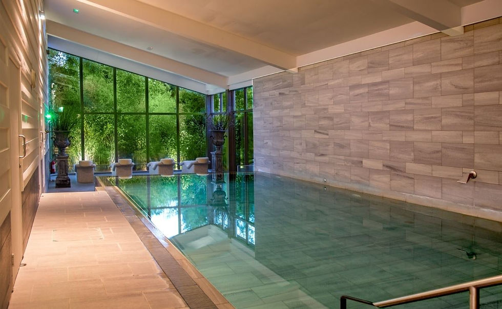 Hydrotherapy pool at Monart Destination Spa in Ireland