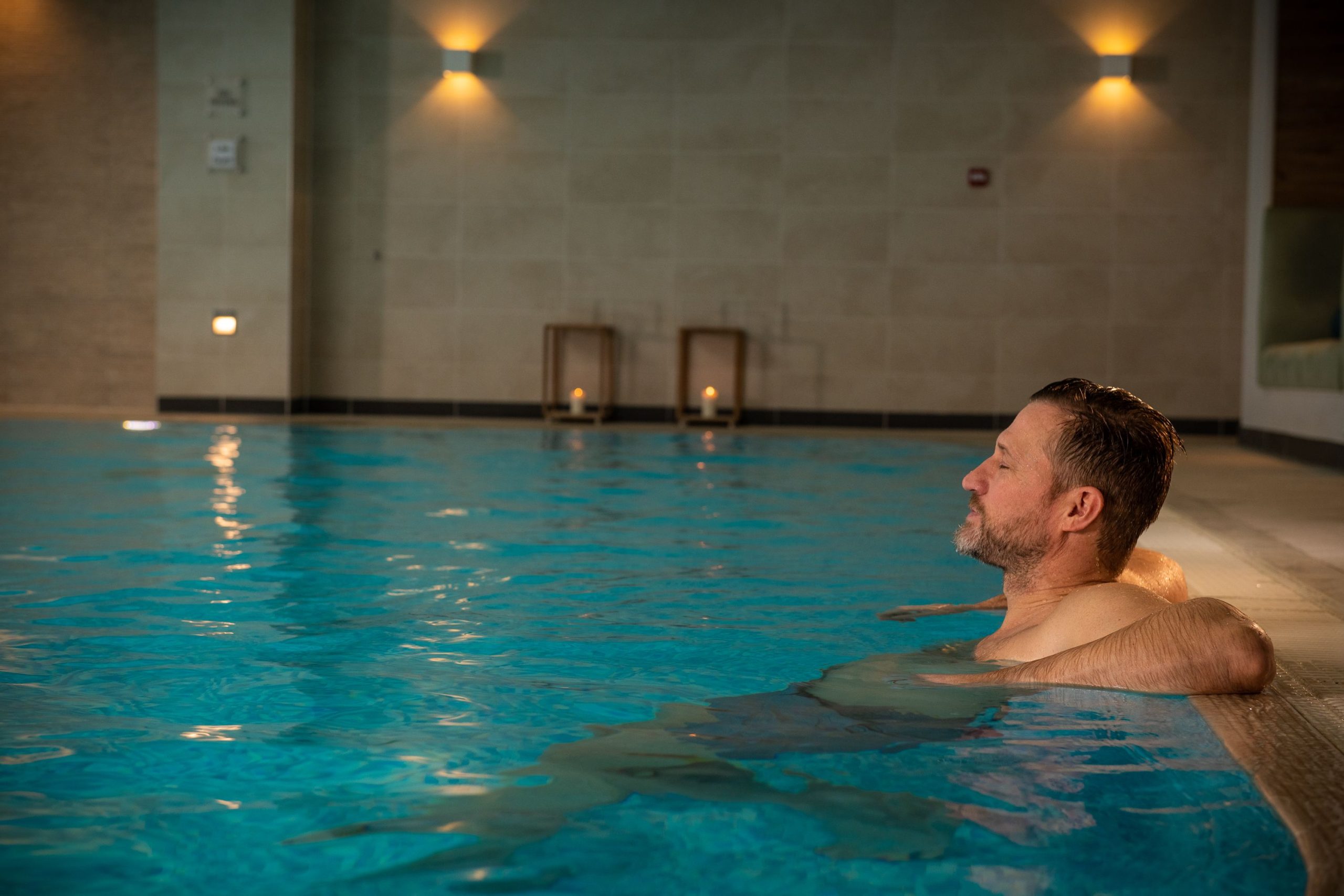Spa pool at Cottons Hotel & Spa in Knutsford