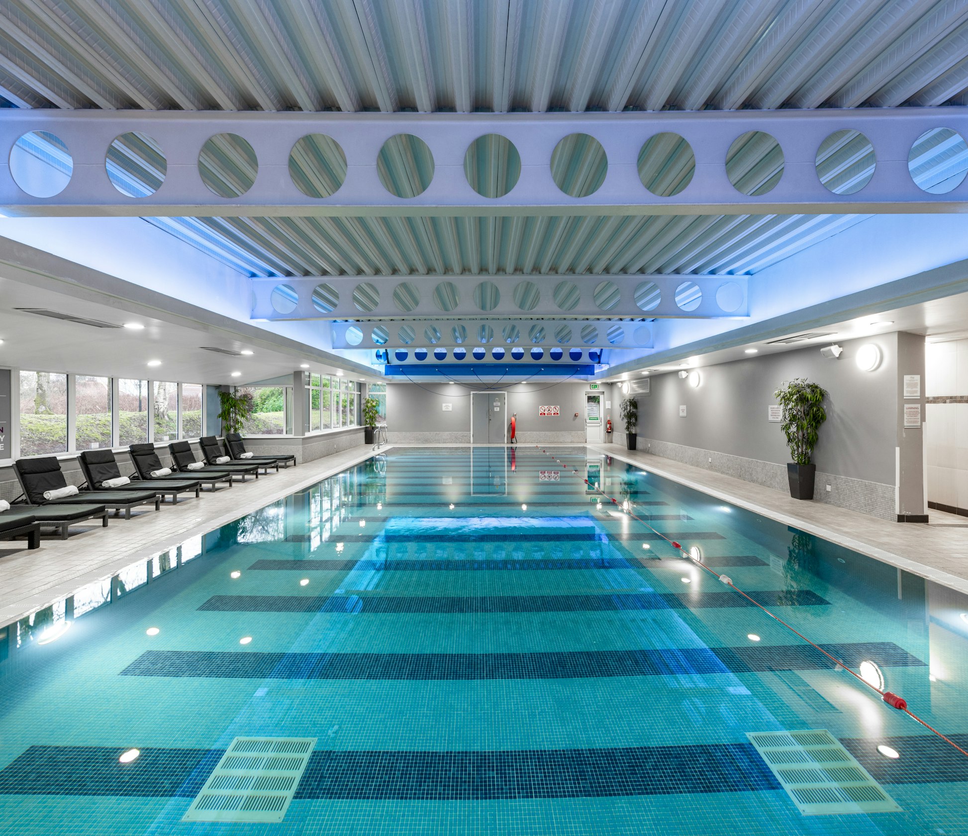 Indoor spa pool at Mercure Manchester Norton Grange Hotel & Spa