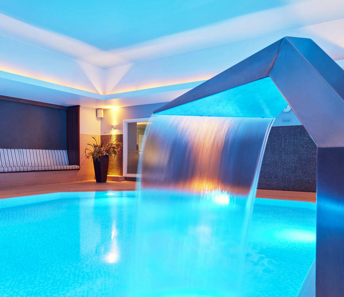 Relaxation pool at Rena Spa in The Midland Hotel, Manchester