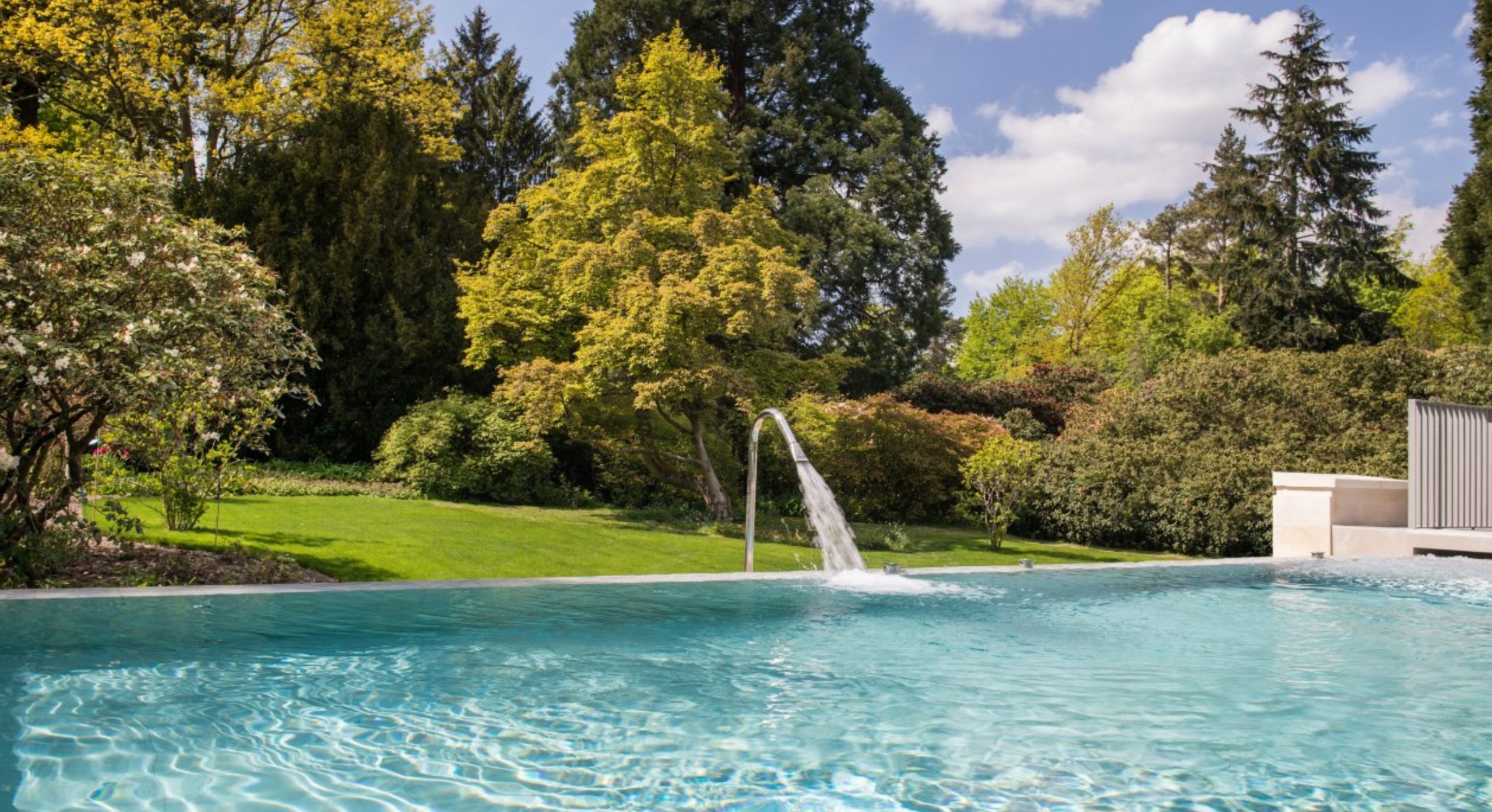 Hydrotherapy pool at Rudding Park Spa