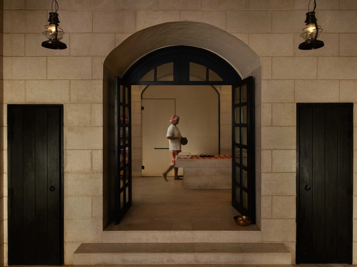 Traditional hammam at Six Senses Zighy Bay in Oman